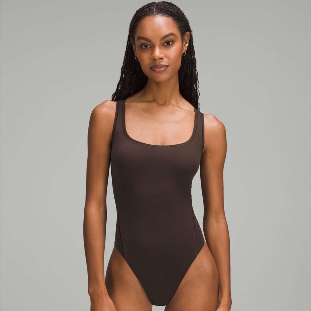 Lululemon Wundermost ultra-soft nulu square neck sleeveless body suit